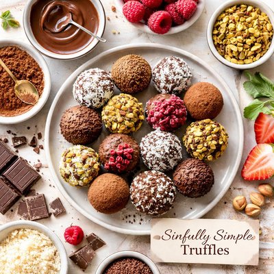 Image of Sinfully Simple Truffles