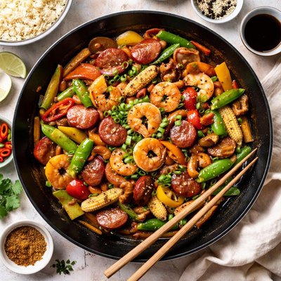 Image of Singapore Five Spice Stir Fry
