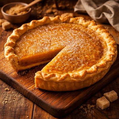 Image of Single Crust Quebec Sugar Pie