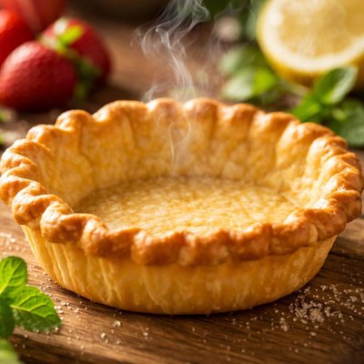 Image of Single Crust Sweet Pastry Pie Shell