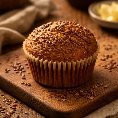 Image of Single Flax Seed Muffin