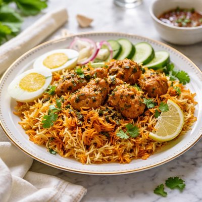 Image of Whole30 Single Plate Chicken Biryani