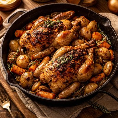 Image of Single Pot Cornish Game Hens