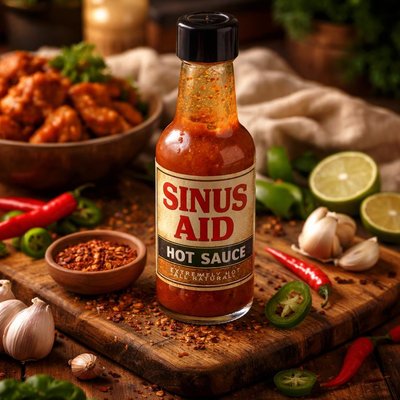 Image of Sinus Aid Hot Sauce
