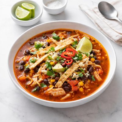 Image of Six Can Chicken Tortilla Soup