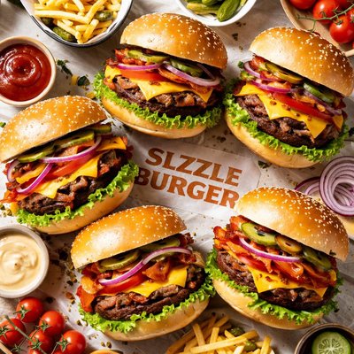 Image of Sizzle Burger Hamburgers