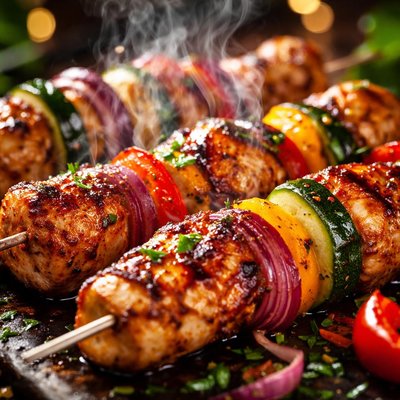 Image of Sizzlin Chicken Kabobs