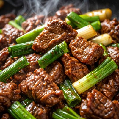 Image of Sizzling Beef and Scallions