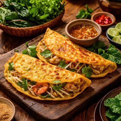 Image of Sizzling Saigon Crepesbanh Xeo