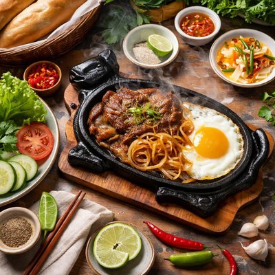 Image of Sizzling Steak and Onions Vietnam