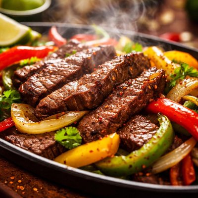 Image of Sizzling Steak Fajitas