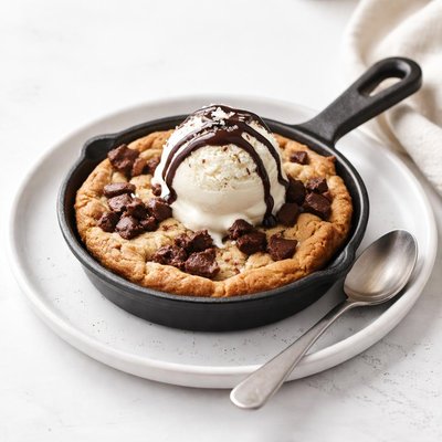 Image of Skillet Baked Chocolate Chip Cookies