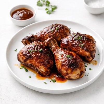 Image of Skillet Barbecued Chicken