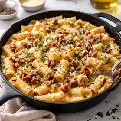 Image of Skillet Carbonara Casserole