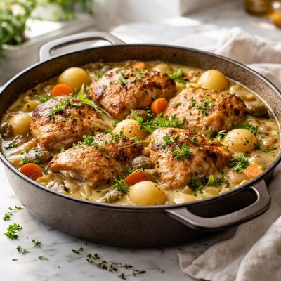 Image of Skillet Chicken Stew