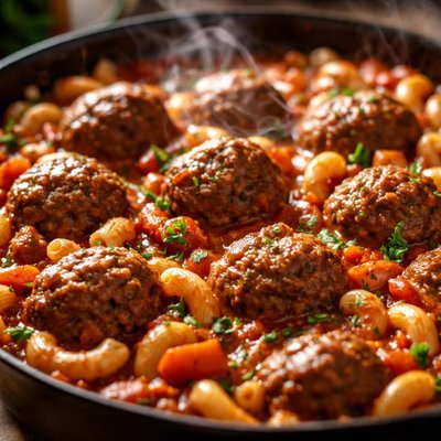 Image of Skillet Meatball Goulash