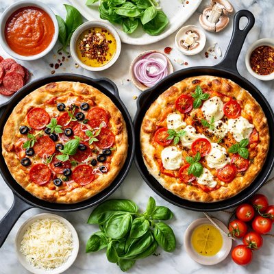 Image of Skillet Pizza Crusts