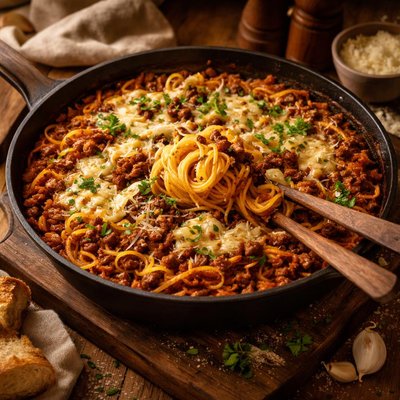 Image of Skillet Spaghetti