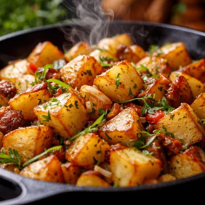 Image of Skillet Tarragon Country Potatoes