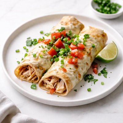 Image of Skinny Sour Cream Enchildas