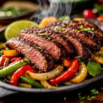 Image of Skirt Steak Fajitas