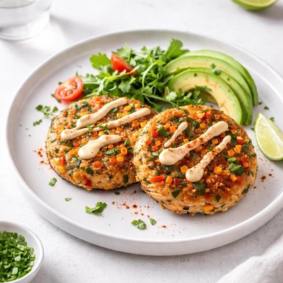 Image of Slammin Southwestern Salmon Patties or Salmon Cakes