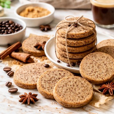 Image of Slice Bake Coffee Spice Cookies