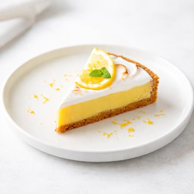 Image of Slice of Lemon Pie