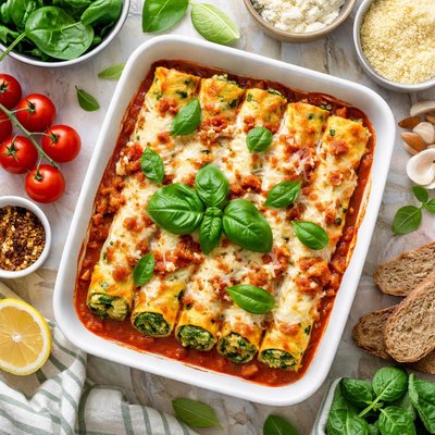 Image of Slimming World Green Day Cannelloni