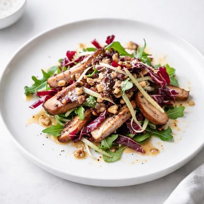 Image of Slivered Pork and Radicchio Salad