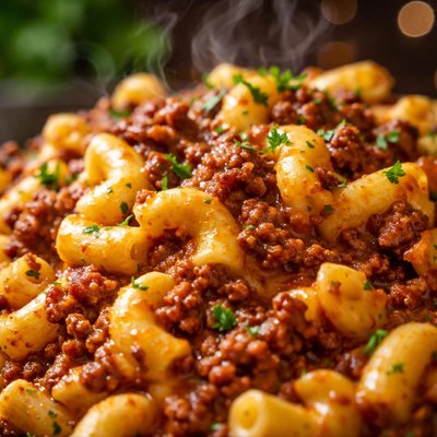 Image of Sloppy Joe Macaroni and Cheese