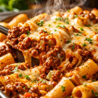 Image of Sloppy Joe Pasta Casserole