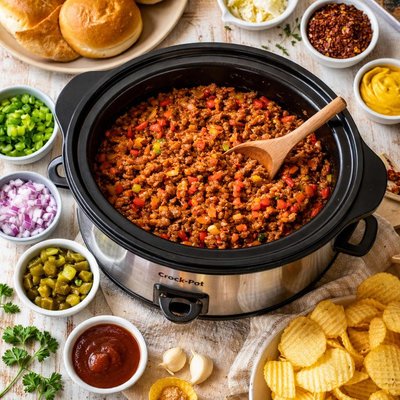 Image of Sloppy Joes Crock Pot