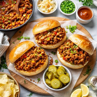 Image of Sloppy Joes with Chicken Gumbo