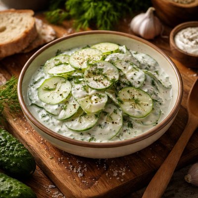 Image of Slovak Cucumbers in Sour Cream