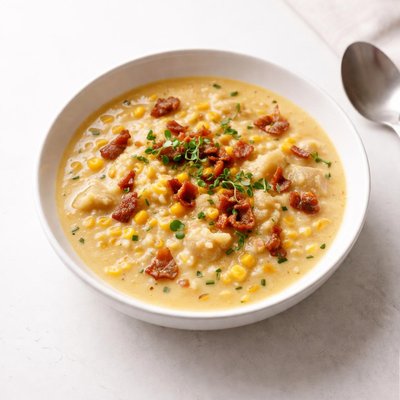 Image of Slow Cooked Corn Chowder
