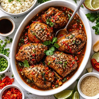 Image of Slow Cooked Oriental Chicken