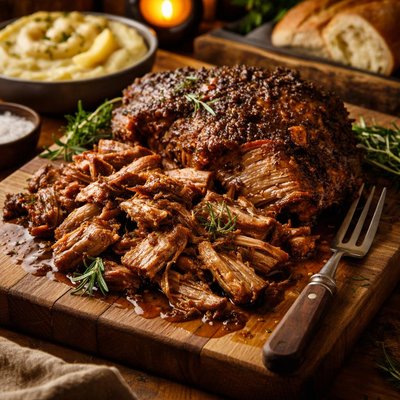 Image of Slow Cooked Pork Ala Michael Chiarello