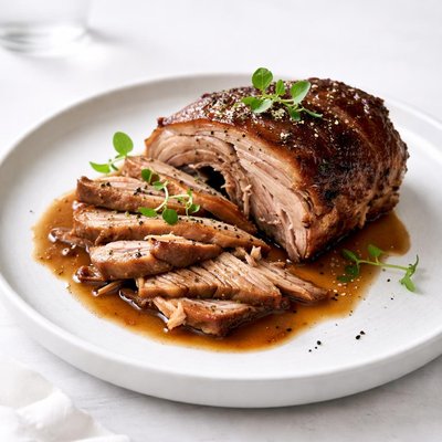 Image of Slow Cooked Pork Shoulder Roast