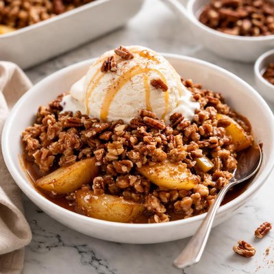 Image of Slow Cooked Praline Apple Crisp