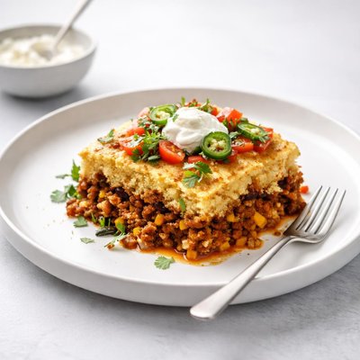 Image of Slow Cooked Tamale Casserole
