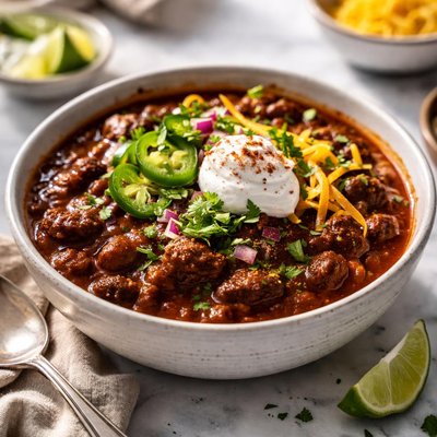 Image of Slow Cooked Texas Chili