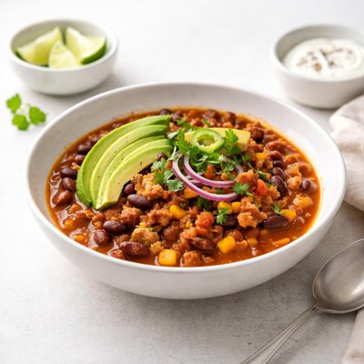 Image of Slow Cooked Turkey Chili