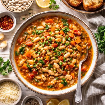 Image of Slow Cooked White Beans