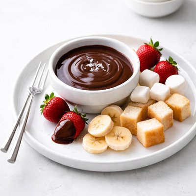 Image of Slow Cooker Amaretto Chocolate Fondue