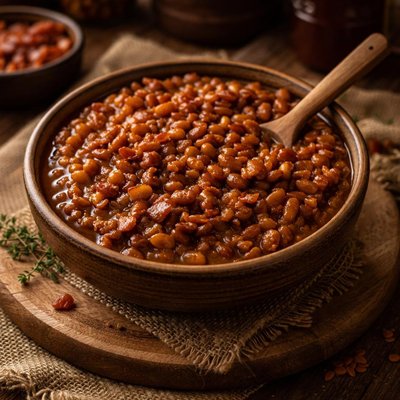 Image of Slow Cooker Baked Beans