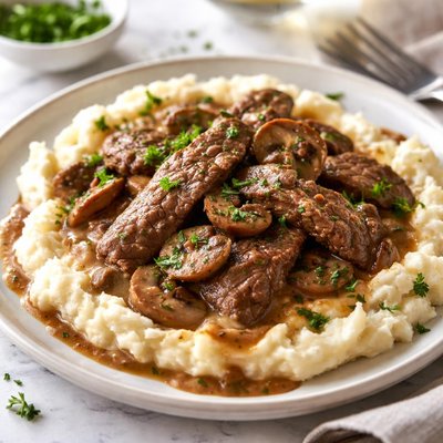 Image of Slow Cooker Beef Diane