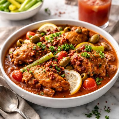Image of Slow Cooker Bloody Mary Chicken