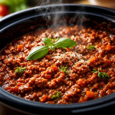 Image of Slow Cooker Bolognese Sauce
