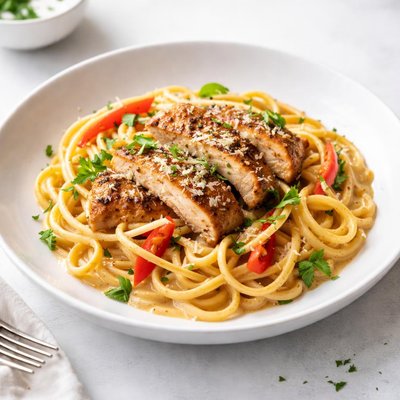 Image of Slow Cooker Cajun Chicken Pasta